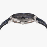 Versace V-Circle The Clans Edition Blue Dial Blue & Green Leather Strap Watch for Women - VEBQ00118 Authentic Buy Shop Now