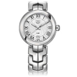 Tag Heuer Link Roman Numeral Silver Dial Silver Steel Strap Watch for Women - WAT1416.BA0954 Authentic Buy Shop Now