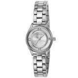 Marc Jacobs Tether Transparent Silver Dial Silver Steel Strap Watch for Women - MBM3416 Authentic Buy Shop Now