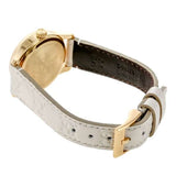 Gucci G Timeless Quartz White Dial White Leather Strap Watch For Women - YA126580A Authentic Buy Shop Now