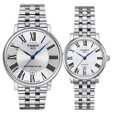 Tissot T Classic Carson Premium Powermatic 80 Silver Dial Silver Steel Strap Watch For Men - T122.407.11.033.00 Authentic Buy Shop Now