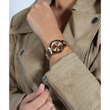 Guess Rumour Quartz Rose Gold Dial Rose Gold Steel Strap Watch For Women - GW0613L3 Authentic Buy Shop Now
