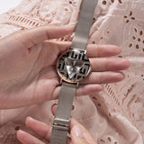 Guess Iconic Quartz Silver Dial Silver Mesh Bracelet Watch For Women - GW0527L1 Authentic Buy Shop Now