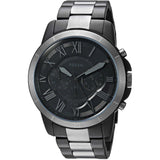Fossil Grant Chronograph Black Dial Two Tone Steel Strap Watch for Men - FS5269 Authentic Buy Shop Now