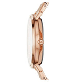 Michael Kors Jaryn Quartz Rose Gold Dial Rose Gold Steel Strap Watch For Women - MK3501 Authentic Buy Shop Now