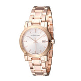 Burberry The City White Dial Rose Gold Steel Strap Watch for Women - BU9104 Authentic Buy Shop Now