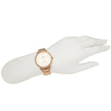 Coach Delancey White Dial Rose Gold Steel Strap Watch for Women - 14502497 Authentic Buy Shop Now