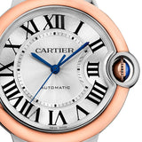Cartier Ballon Bleu de Cartier Silver Dial Two Tone Steel Strap Watch for Women - W2BB0032 Authentic Buy Shop Now