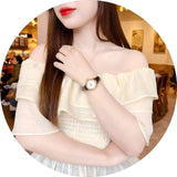 Tissot Carson Automatic White Dial Brown Leather Strap Watch For Women - T085.207.36.011.00 Authentic Buy Shop Now