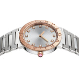 Bvlgari Bvlgari Bvlgari Lady Diamonds Silver Dial Silver Steel Strap Watch for Women - BVLGARI103577 Authentic Buy Shop Now