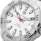 Tag Heuer Aquaracer Calibre 5 Automatic White Dial Silver Steel Strap Watch for Men - WAY2013.BA0927 Authentic Buy Shop Now