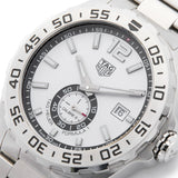 Tag Heuer Formula 1 Calibre 6 Automatic White Dial Silver Steel Strap Watch for Men - WAZ2013.BA0842 Authentic Buy Shop Now