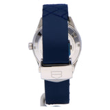 Tag Heuer Carrera Quartz Diamonds Blue Dial Blue Leather Strap Watch for Women - WAR1114.FC6391 Authentic Buy Shop Now