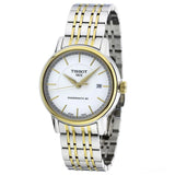 Tissot T Classic Carson Automatic White Dial Two Tone Steel Strap Watch for Men - T085.407.22.011.00 Authentic Buy Shop Now