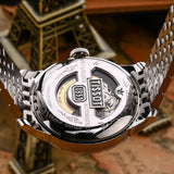 Tissot Le Locle Double Happiness Automatic Silver Dial Silver Steel Strap Watch For Men - T41.1.833.50 Authentic Buy Shop Now