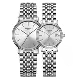Tissot T Classic Desire White Dial Silver Steel Strap Watch for Women - T52.1.281.31 Authentic Buy Shop Now