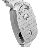 Gucci Grip Quartz Silver Dial Silver Steel Strap Watch For Women - YA157401 Authentic Buy Shop Now