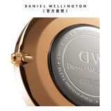 Daniel Wellington Classic Sheffield White Dial Black Leather Strap Watch For Men - DW00100007 Authentic Buy Shop Now