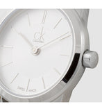 Calvin Klein Minimal White Dial Silver Mesh Bracelet Watch for Women - K3M23126 Authentic Buy Shop Now