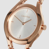 Calvin Klein Class White Dial Rose Gold Steel Strap Watch for Women - K6R23626 Authentic Buy Shop Now