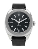 Gucci GG2570 Black Dial Black Leather Strap Watch For Men - YA142206 Authentic Buy Shop Now