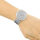 Michael Kors Darci Silver Dial Silver Steel Strap Watch for Women - MK3404 Authentic Buy Shop Now