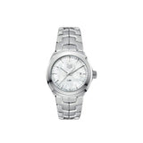 Tag Heuer Link Quartz Mother of Pearl Dial Silver Steel Strap Watch for Women - WBC1310.BA0600 Authentic Buy Shop Now