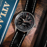Breitling Automatic 41mm Black Dial Black Leather Strap Watch for Men - A17326241B1P1 Authentic Buy Shop Now