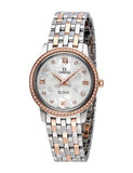 Omega De Ville Prestige Quartz Diamonds Silver Dial Two Tone Steel Strap Watch for Women - 424.25.27.60.52.001 Authentic Buy Shop Now
