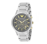 Emporio Armani Quartz Grey Dial Silver Steel Strap Watch For Men - AR11047 Authentic Buy Shop Now