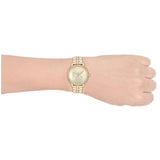 Michael Kors Melissa Pave Gold Dial Gold Steel Strap Watch for Women - MK4371 Authentic Buy Shop Now