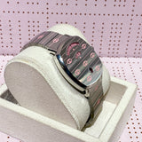 Gucci Grip Quartz Silver Dial Silver Steel Strap Watch For Women - YA157438 Authentic Buy Shop Now