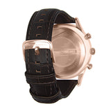 Emporio Armani Beta Chronograph White Dial Brown Leather Strap Watch For Men - AR1916 Authentic Buy Shop Now