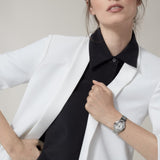 Cartier Ballon Bleu De Cartier Silver Dial Silver Steel Strap Watch for Women - WSBB0044 Authentic Buy Shop Now