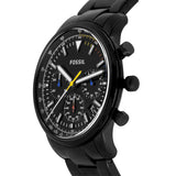 Fossil Goodwin Chronograph Black Dial Black Steel Strap Watch for Men - FS5413 Authentic Buy Shop Now