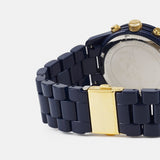 Michael Kors Runway Analog Blue Dial Blue Steel Strap Watch for Women - MK7332 Authentic Buy Shop Now