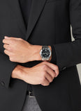 Hugo Boss Pioneer Black Dial Silver Steel Strap Watch for Men - 1513712 Authentic Buy Shop Now