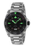 Gucci Dive Quartz Black Dial Silver Steel Strap Watch For Men - YA136221 Authentic Buy Shop Now