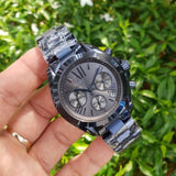 Michael Kors Bradshaw Blue Dial Blue Steel Strap Watch for Men - MK6248 Authentic Buy Shop Now