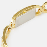 Michael Kors Empire Three Hand Gold Dial Gold Steel Strap Watch For Women - MK7406 Authentic Buy Shop Now