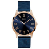 Guess Richmond Blue Dial Blue Mesh Bracelet Watch for Men - W1263G4 Authentic Buy Shop Now