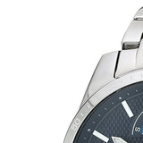 Tommy Hilfiger Decker Quartz Blue Dial Silver Steel Strap Watch for Men - 1791348 Authentic Buy Shop Now