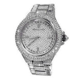 Michael Kors Camille Crystal Pave Dial Silver Steel Strap Watch for Women - MK5869 Authentic Buy Shop Now