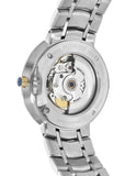 Movado 1881 Automatic Black Dial Two Tone Steel Strap Watch For Men - 0606916 Authentic Buy Shop Now