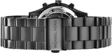 Michael Kors Slim Runway Chronograph Black Dial Black Steel Strap Watch For Men - MK8919 Authentic Buy Shop Now
