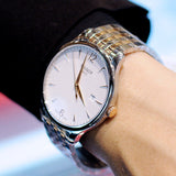 Tissot T Classic Tradition Lady White Dial Two Tone Steel Strap Watch For Women - T063.210.22.037.01 Authentic Buy Shop Now