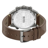 Hugo Boss Nomad Blue Dial Brown Leather Strap Watch for Men - 1513773 Authentic Buy Shop Now