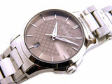 Gucci G Timeless Brown Dial Silver Steel Strap Watch For Women - YA126526 Authentic Buy Shop Now