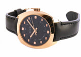 Gucci GG2570 Quartz Black Dial Black Leather Strap Watch For Men - YA142309 Authentic Buy Shop Now