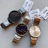 Coach Business Analog Silver Dial Two Tone Steel Strap Watch for Men - 14602432 Authentic Buy Shop Now